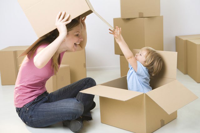 traslochi a Roma con bambini