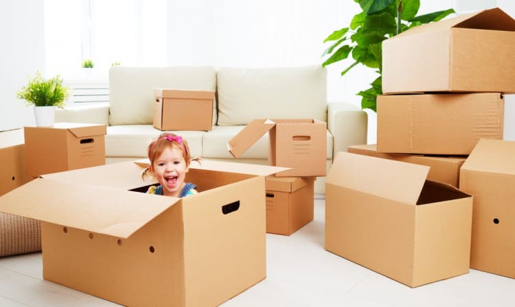 trasloco roma con bambini