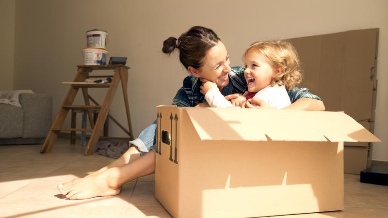 trasloco a frascati con i bambini