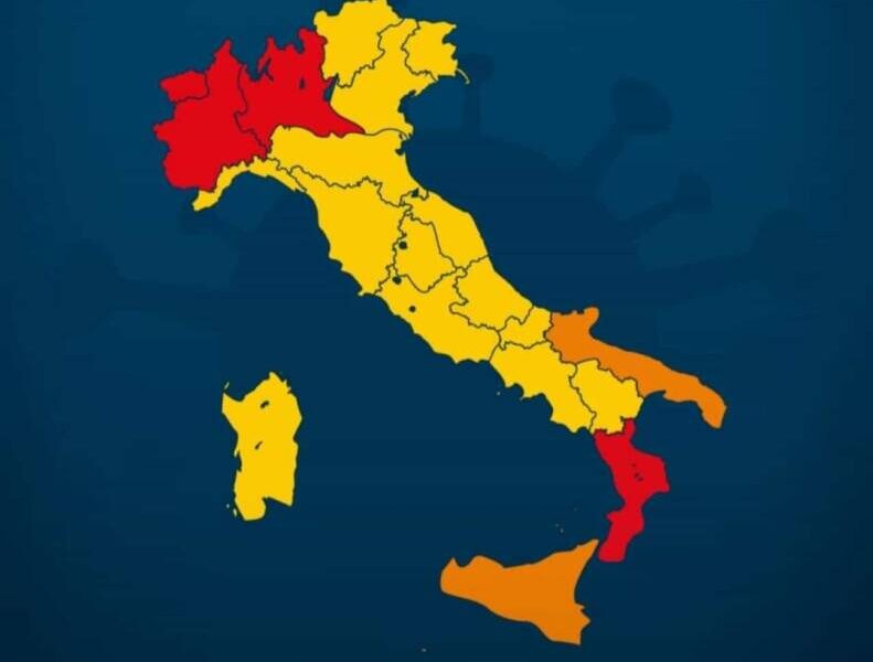 trasloco zone rossa arancione e gialla